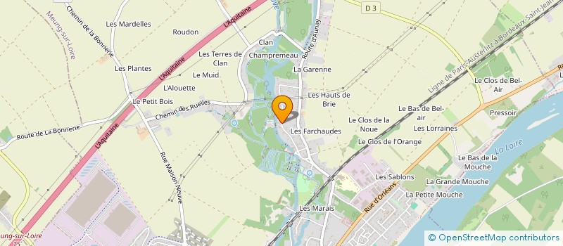 localisation de l'entreprise MONSIEUR CLAUDE PRENAT à MEUNG-SUR-LOIRE