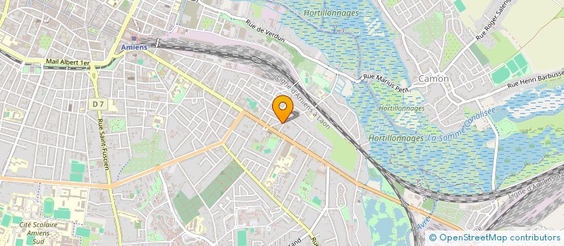 localisation de l'entreprise MONSIEUR CLAUDE PREVOST  AMIENS