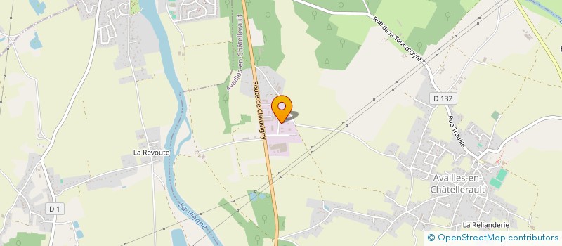 localisation de l'entreprise MONSIEUR CLAUDE PREVOT  NAINTRE