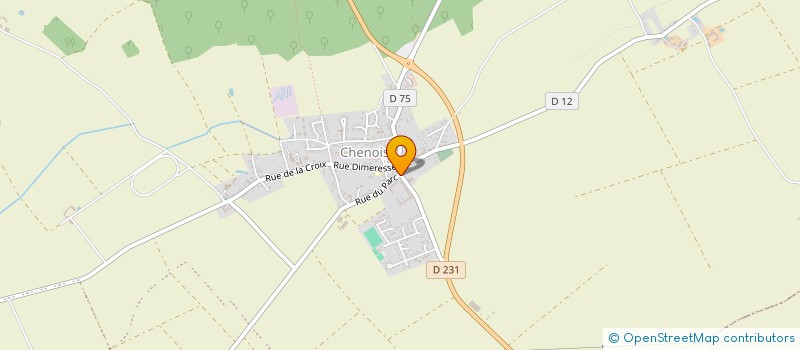 localisation de l'entreprise MONSIEUR CLAUDE PRINGUET  PROVINS