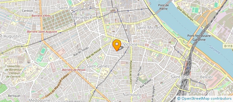 localisation de l'entreprise MONSIEUR CLAUDE PUSSIEUX  SAINT-QUENTIN-DE-BARON