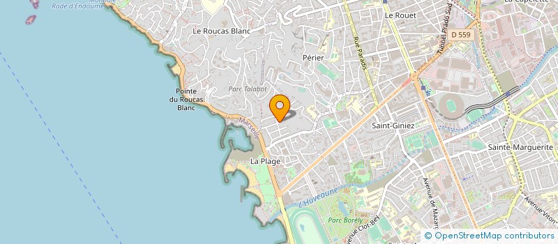 localisation de l'entreprise MONSIEUR CLAUDE PUVIEUX  MARSEILLE