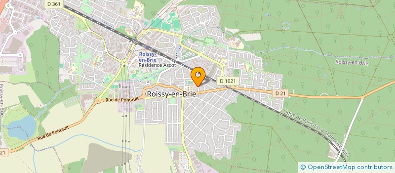 localisation de l'entreprise MONSIEUR CLAUDE QUEHEN  ROISSY-EN-BRIE