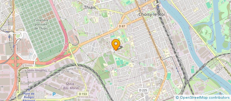 localisation de l'entreprise MONSIEUR CLAUDE QUINTYN  THIAIS