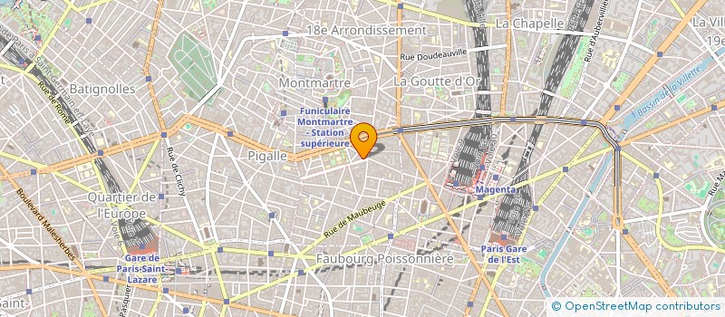 localisation de l'entreprise MONSIEUR CLAUDE RAGU  PARIS