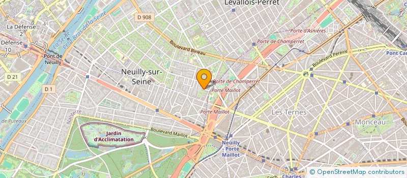 localisation de l'entreprise MONSIEUR CLAUDE RANOUX à NEUILLY-SUR-SEINE