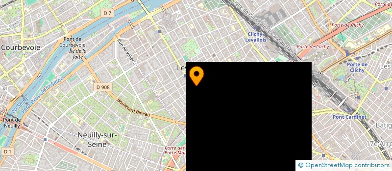 localisation de l'entreprise MONSIEUR CLAUDE RAQUIN à LEVALLOIS-PERRET