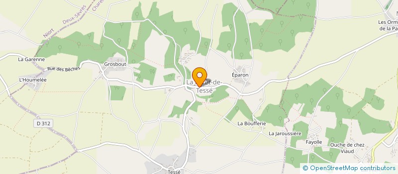 localisation de l'entreprise MONSIEUR CLAUDE RAVAUD à SOUVIGNE