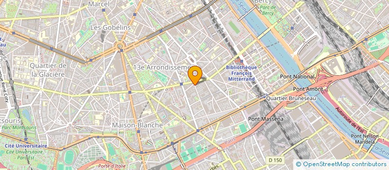 localisation de l'entreprise MONSIEUR CLAUDE RAVELOMANANTSOA  PARIS