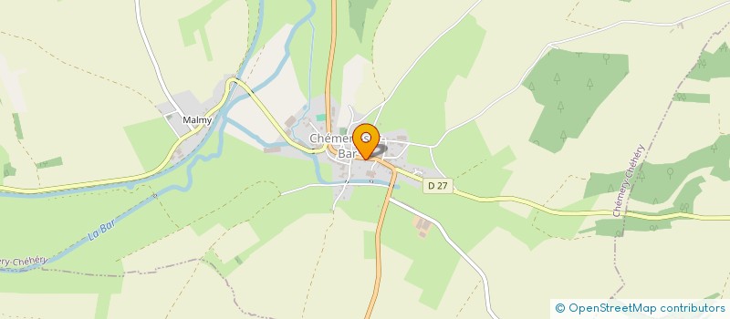 localisation de l'entreprise MONSIEUR CLAUDE RAVIGNEAUX  CHEMERY-CHEHERY