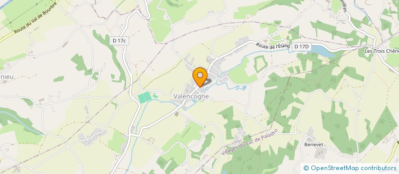 localisation de l'entreprise MONSIEUR CLAUDE RAYMOND SOREL  VALENCOGNE