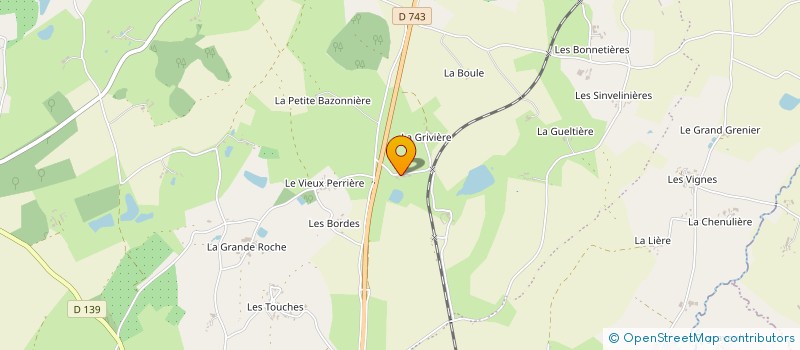 localisation de l'entreprise MONSIEUR CLAUDE REDIEN à SAINT-PARDOUX-SOUTIERS