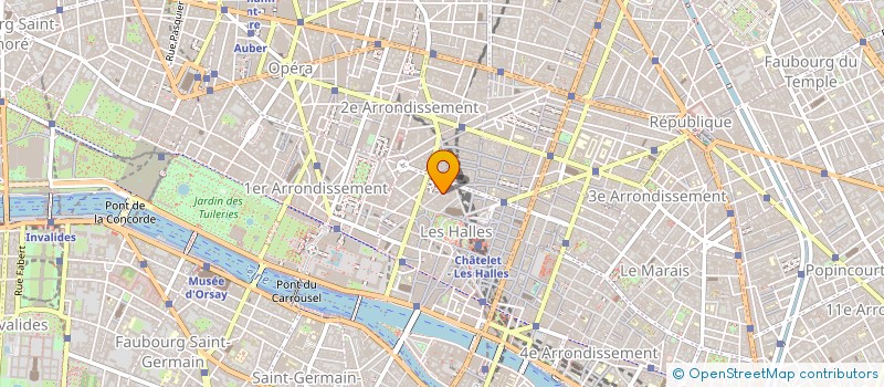 localisation de l'entreprise MONSIEUR CLAUDE REGY à PARIS