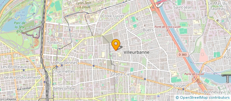 localisation de l'entreprise MONSIEUR CLAUDE REISSER à VILLEURBANNE