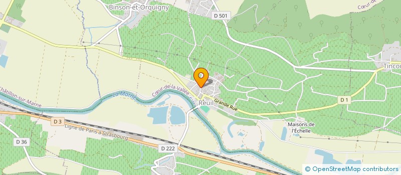 localisation de l'entreprise MONSIEUR CLAUDE REMY  CUCHERY