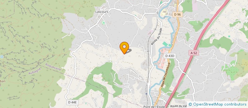 localisation de l'entreprise MONSIEUR CLAUDE RENARD  ROQUEVAIRE