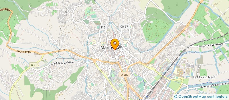 localisation de l'entreprise MONSIEUR CLAUDE RESPAUD à MANOSQUE