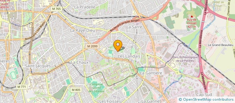 localisation de l'entreprise MONSIEUR CLAUDE REYNES  CLERMONT-FERRAND