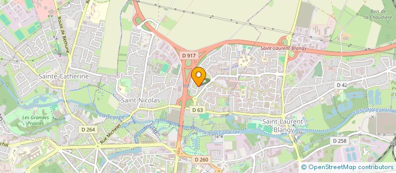 localisation de l'entreprise MONSIEUR CLAUDE RICHARD  SAINT-NICOLAS