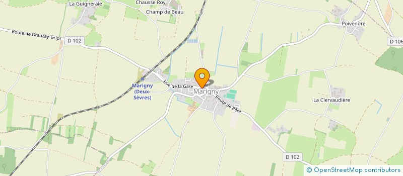 localisation de l'entreprise MONSIEUR CLAUDE RICHARD  LES FOSSES