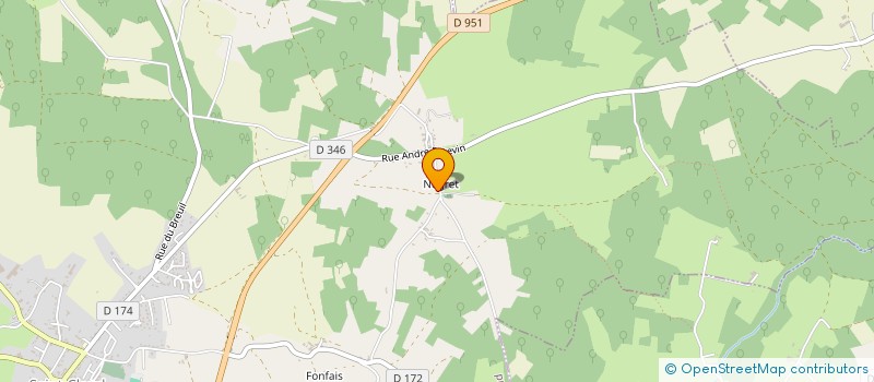 localisation de l'entreprise MONSIEUR CLAUDE RICHE à SAINT-CLAUD