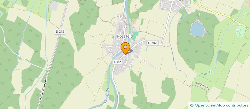 localisation de l'entreprise MONSIEUR CLAUDE RICKERT  ROSSFELD