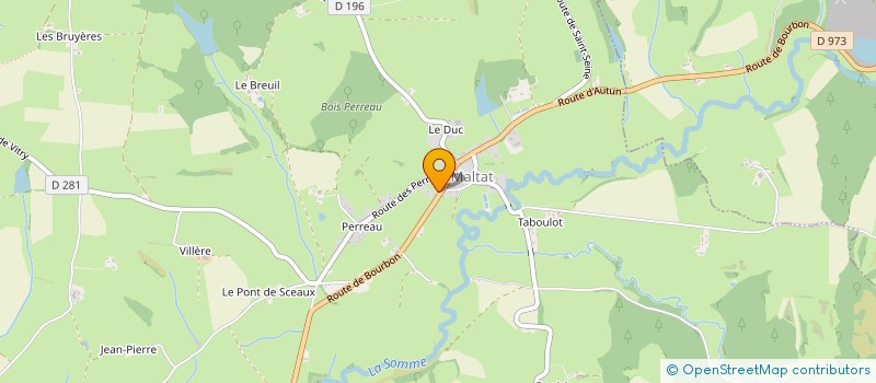 localisation de l'entreprise MONSIEUR CLAUDE RIONDET  CRONAT