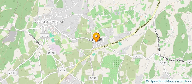 localisation de l'entreprise MONSIEUR CLAUDE RIPERT  GORDES