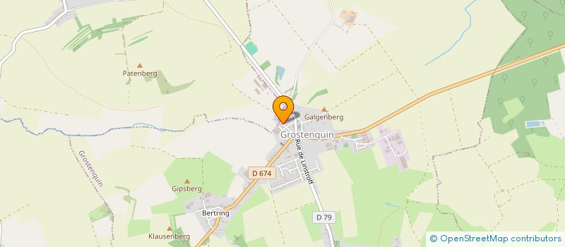 localisation de l'entreprise MONSIEUR CLAUDE RISSE  GROSTENQUIN