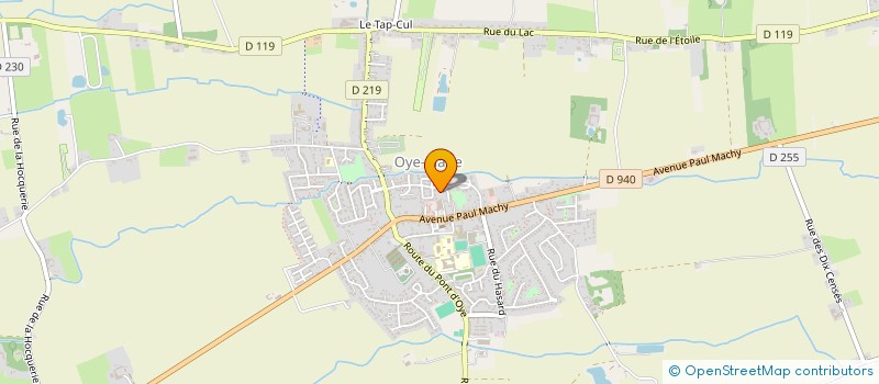 localisation de l'entreprise MONSIEUR CLAUDE RIVELON  OYE-PLAGE