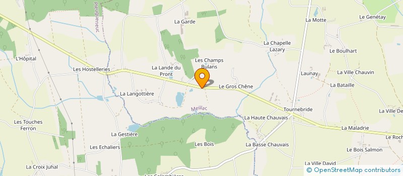 localisation de l'entreprise MONSIEUR CLAUDE RIVIERE  BONNEMAIN