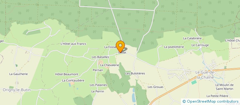 localisation de l'entreprise MONSIEUR CLAUDE ROBIN à BELFORET-EN-PERCHE