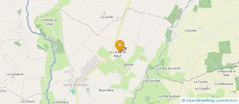 localisation de l'entreprise MONSIEUR CLAUDE ROBIN  SAINT-MAUDAN