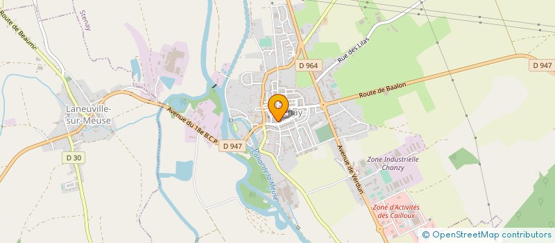 localisation de l'entreprise MONSIEUR CLAUDE ROBIN à STENAY