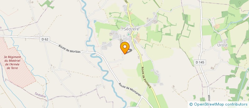 localisation de l'entreprise MONSIEUR CLAUDE ROBINARD à SEDZERE