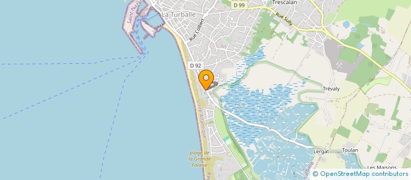 localisation de l'entreprise MONSIEUR CLAUDE ROGEL  LA TURBALLE