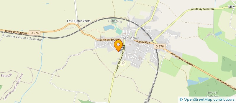 localisation de l'entreprise MONSIEUR CLAUDE ROHAC  NERONDES