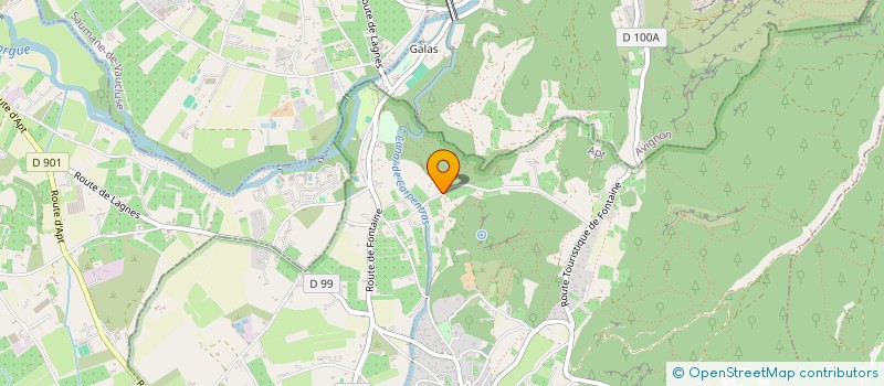 localisation de l'entreprise MONSIEUR CLAUDE ROLANDO  LAGNES