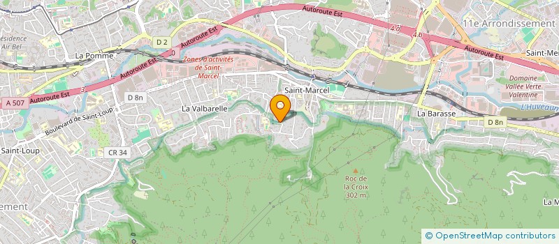 localisation de l'entreprise MONSIEUR CLAUDE ROLLAND  MARSEILLE