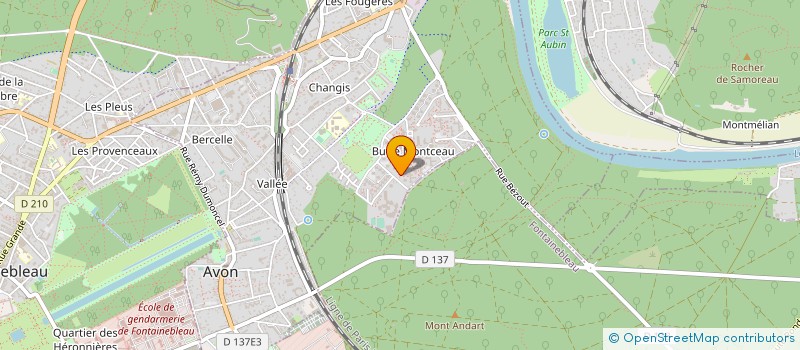 localisation de l'entreprise MONSIEUR CLAUDE ROMERO  AVON