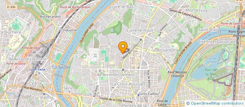 localisation de l'entreprise MONSIEUR CLAUDE ROMERO  LYON