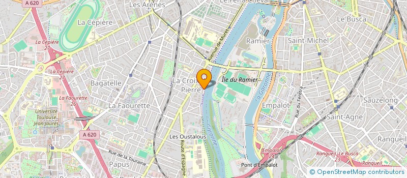 localisation de l'entreprise MONSIEUR CLAUDE ROS à TOULOUSE
