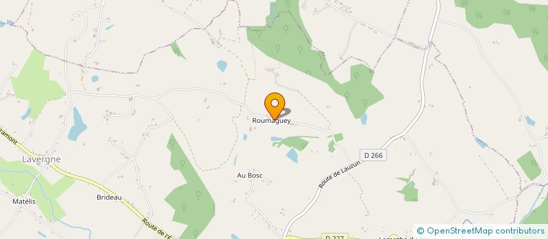 localisation de l'entreprise MONSIEUR CLAUDE ROSSI  LAVERGNE