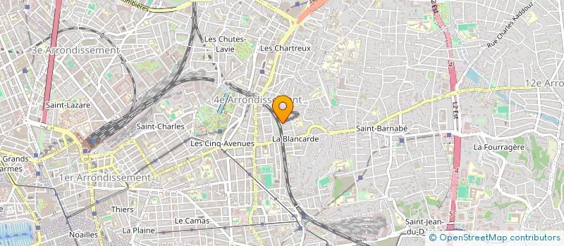 localisation de l'entreprise MONSIEUR CLAUDE ROSSI à MARSEILLE