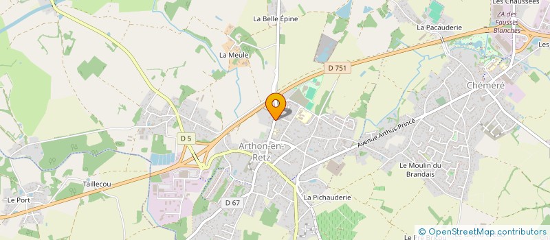 localisation de l'entreprise MONSIEUR CLAUDE ROUAUD à CHAUMES-EN-RETZ