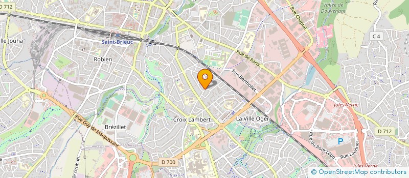 localisation de l'entreprise MONSIEUR CLAUDE ROUAULT à SAINT-BRIEUC