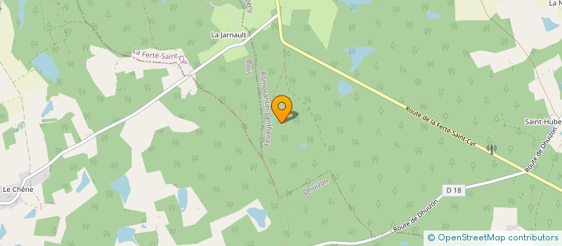 localisation de l'entreprise MONSIEUR CLAUDE ROUGE  VILLENY