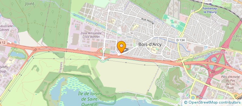 localisation de l'entreprise MONSIEUR CLAUDE ROUHIER  BOIS-D'ARCY