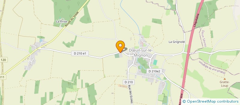 localisation de l'entreprise MONSIEUR CLAUDE ROUMANTEAU  DUIL-SUR-LE-MIGNON