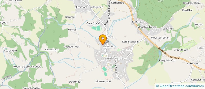 localisation de l'entreprise MONSIEUR CLAUDE ROUSSEAU  PLEUVEN